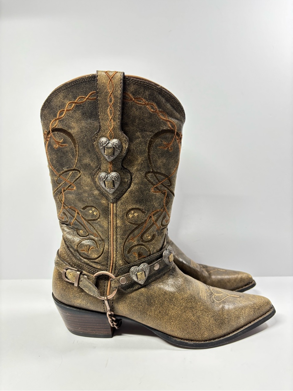 ✨Crush by Durango Women's Brown Heartbreaker Boot Size 9 - Picture 5 of 16